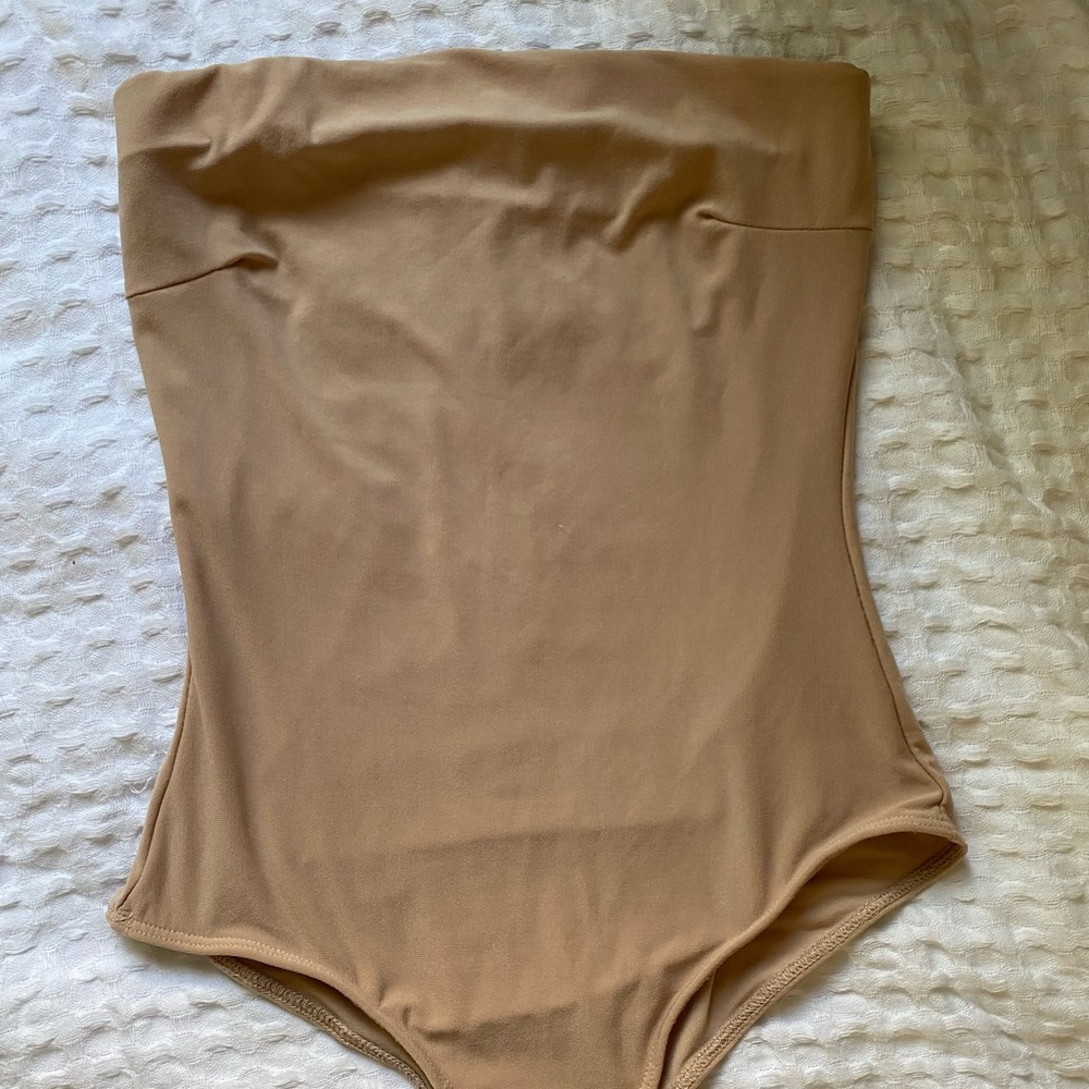 Beige Bodysuit Size S